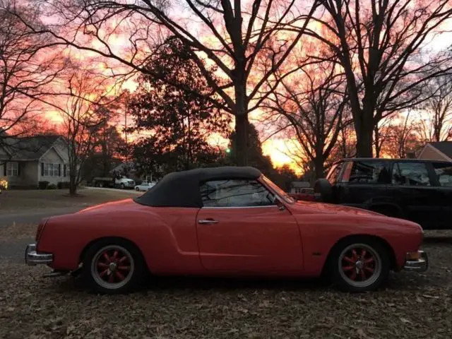 1973 Volkswagen Karmann Ghia 2 door convertible