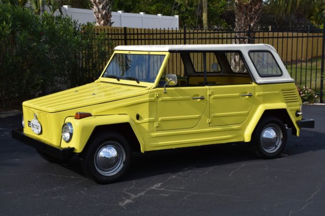 1973 Volkswagen Thing Rare Hardtop!