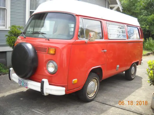 1973 Volkswagen Bus/Vanagon Poptop Camper