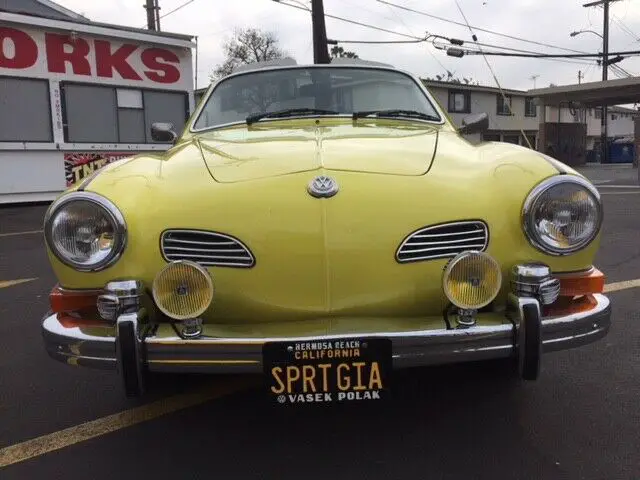 1973 Volkswagen Karmann Ghia Black