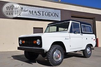 1973 Ford Bronco 4x4 4 wheel drive