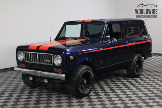 1974 International Harvester Scout FULLY RESTORED. 4X4 PS PB AC V8 ONE OWNER