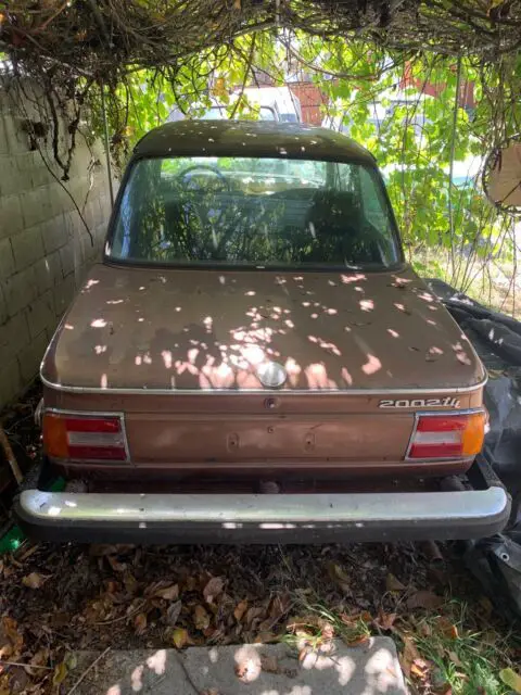 1974 BMW 2002 root beer brown