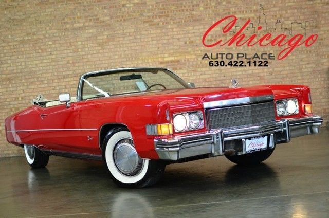 1974 Cadillac Eldorado show car,survivor,custom,deville eldorado