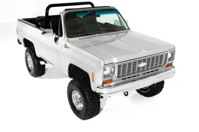 1974 Chevrolet Blazer Silver/Black 4x4,  4-Speed