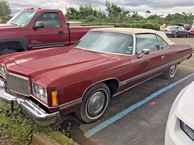 1974 Chevrolet Caprice Classic Convertible 454 factory big block