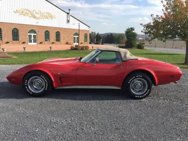 1974 Chevrolet Corvette #s Matching 4 Speed A/C Convertible