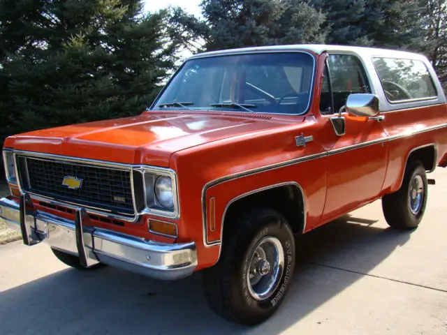 1974 Chevy Blazer K5 4x4 for sale: photos, technical specifications, description