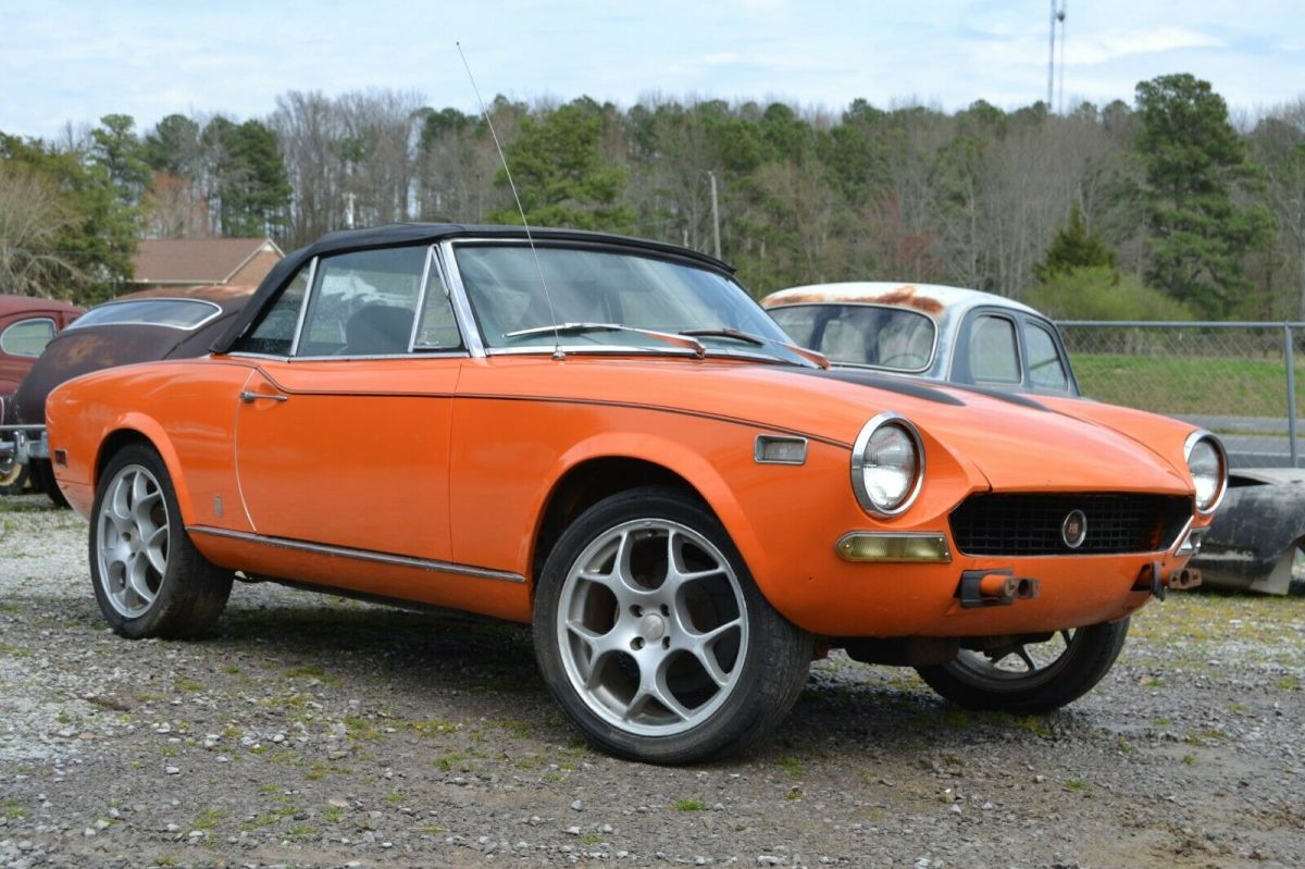 1974 Fiat 124 Spider Two Seater