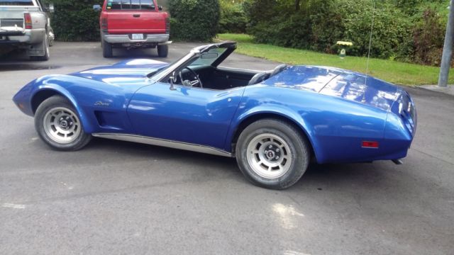 1974 Chevrolet Corvette Black leather