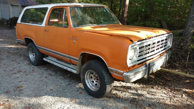 1974 Dodge Ramcharger For Sale