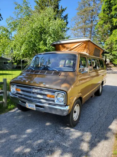 1974 Dodge Van camper van