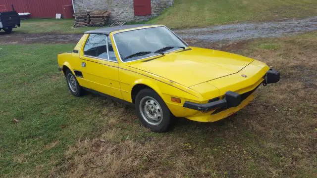 1974 Fiat X-1/9