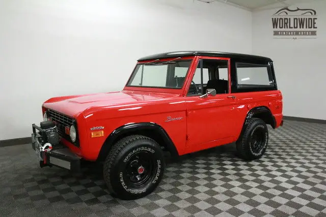 1974 Ford Bronco 4X4, 302 V8! 3 SPEED. FULLY RESTORED!