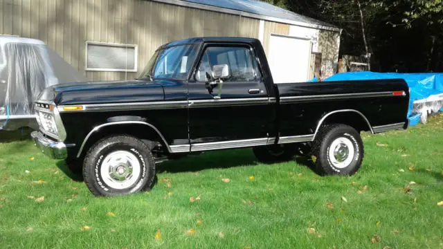 1974 Ford F100 Ranger XLT SWB 4x4 Restored 0-rust Built 390 F100 F250 ...