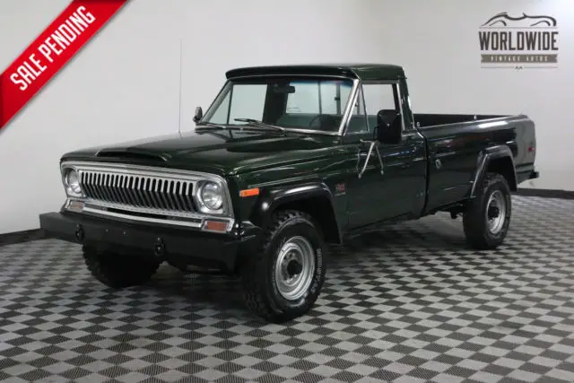 1974 Jeep J20 FRAME OFF RESTORED V8 4X4 RARE