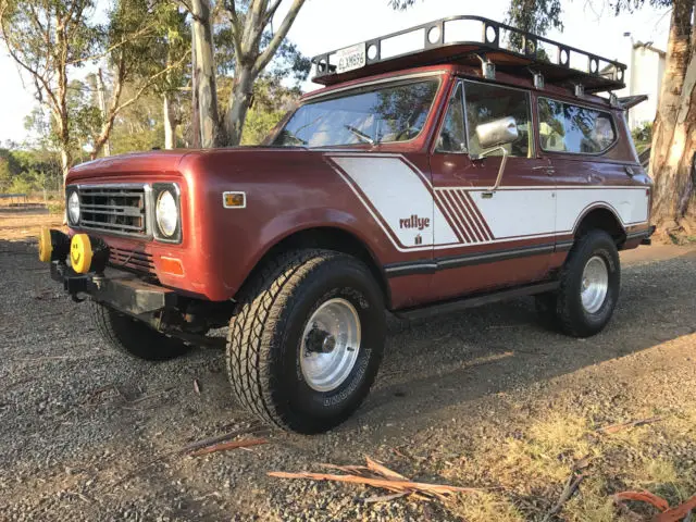 1974 International Harvester Scout Ralllye