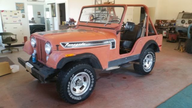 1974 Jeep CJ Renegade