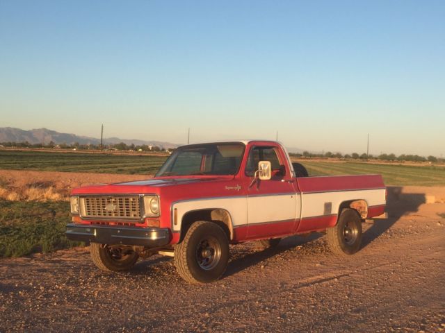 1974 Chevrolet C-10 K-10 Cheyenne Super A/C Tilt