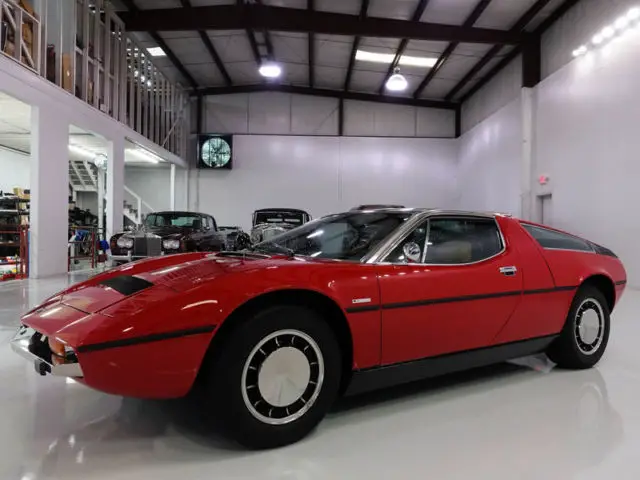 1974 Maserati Coupe Bora 4.9, ONLY 36,621 ACTUAL MILES! CA CAR!