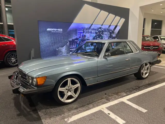 1974 Mercedes Benz Slc Class Coupe Blue Rwd Automatic For Sale 7589