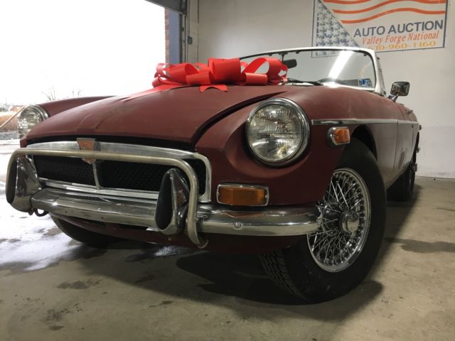 1974 MG MGB CONVERTIBLE W/ HARDTOP