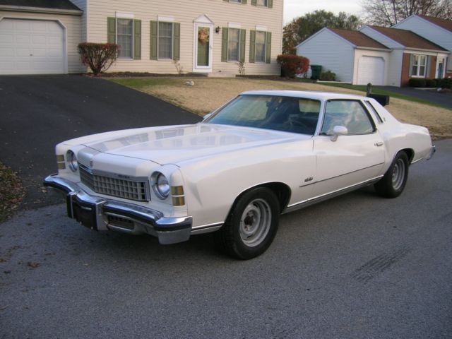 1974 Chevrolet Monte Carlo LS4 454 400 trans 73,800 miles No Reserve