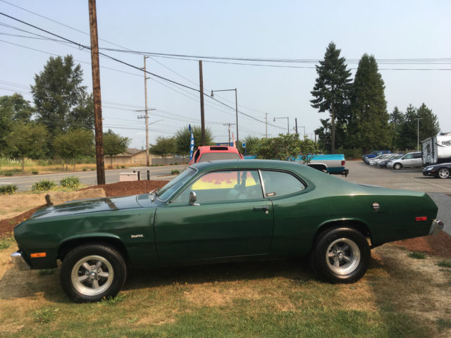 1974 Plymouth Duster 2 door sports coupe