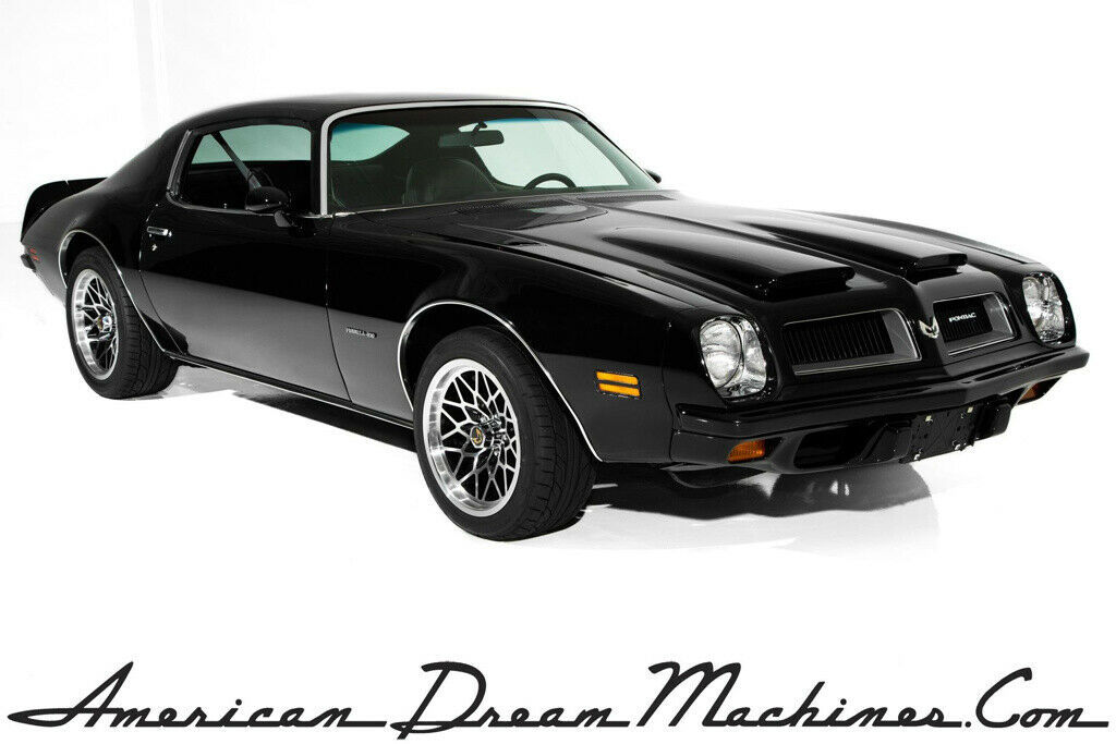 1974 Pontiac Firebird Black 4-Speed #s Match 400 AC