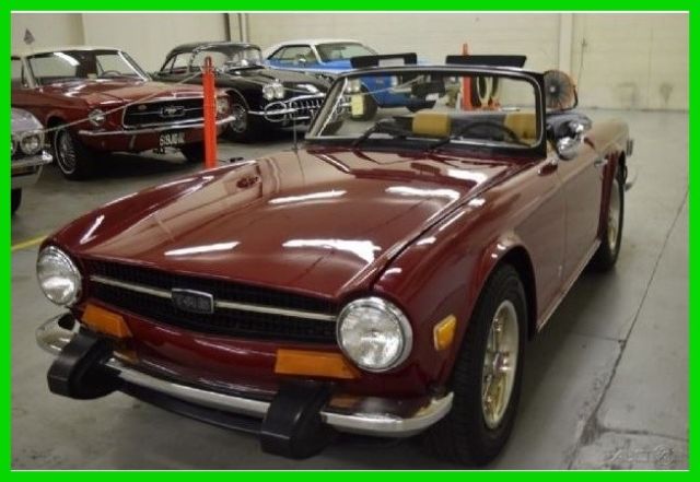 1974 Triumph TR-6 Convertible