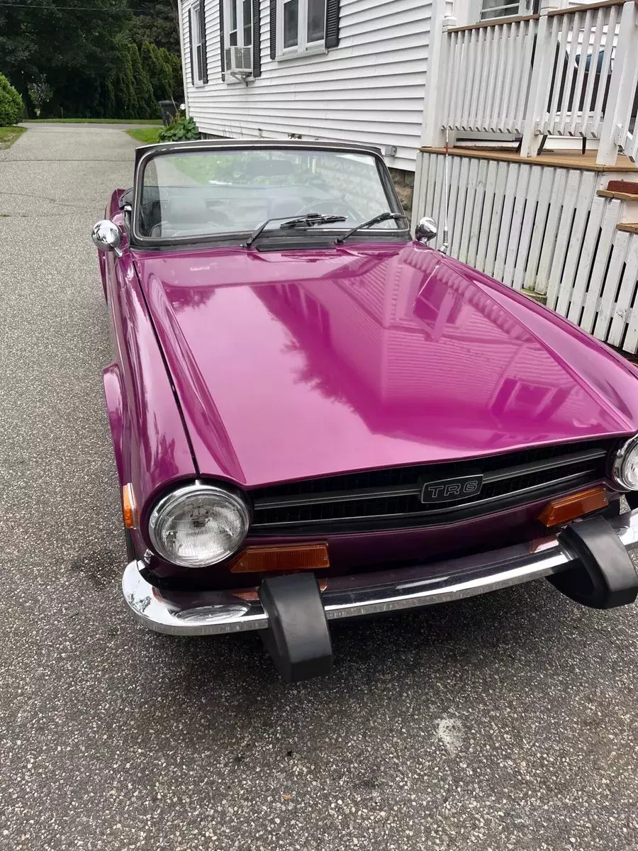 1974 Triumph TR 6 Leather