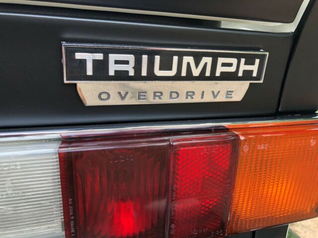 1974 Triumph TR-6 Factory Overdrive