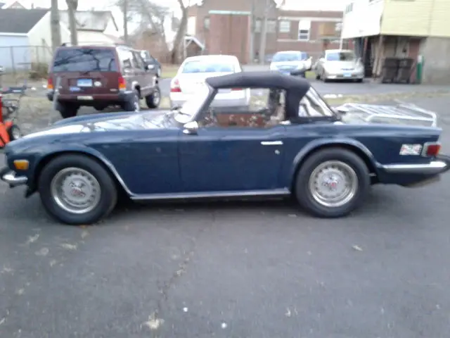 1974 Triumph TR-6 new tan