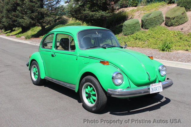1974 Volkswagen Beetle - Classic 1974 VW Beetle, restored, no rust, viper green