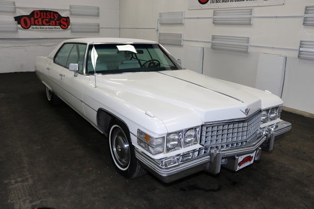 1974 Cadillac DeVille Runs Drives Body Int VGood 472V8 3spd auto