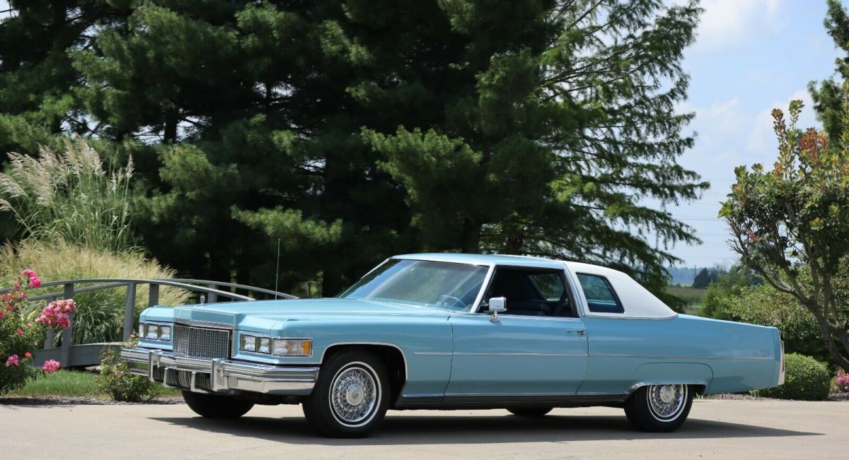 1975 Cadillac DeVille COUPE, 30146 Miles   VERY EXCEPTIONAL!