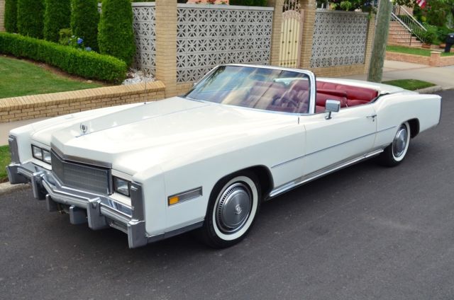 1975 Cadillac Eldorado Convertible * Parade Boot * 76K Miles * NO RESERVE