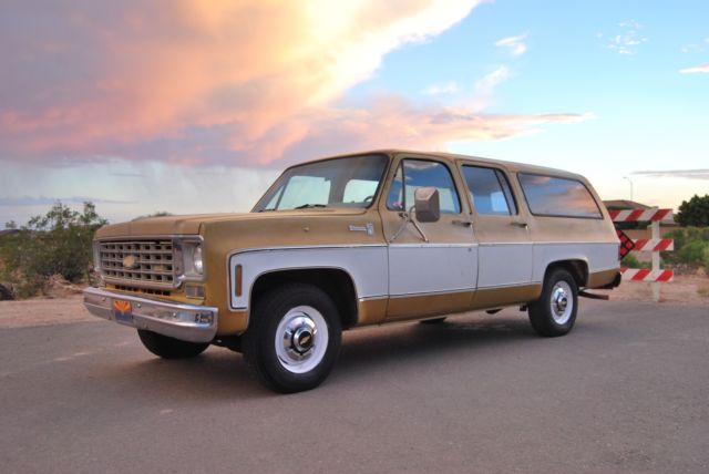 1975 Chevrolet Suburban Silverado C20 C10 Original Patina