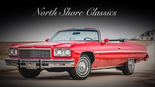1975 Chevrolet Caprice -CONVERTIBLE - 1 OF 8349 - HIGHLY OPTIONED-SEE VID