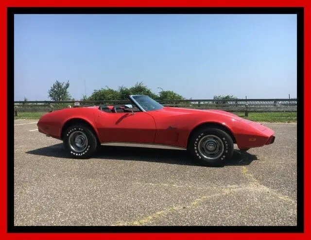 1975 Chevrolet Corvette Convertible 4 Speed