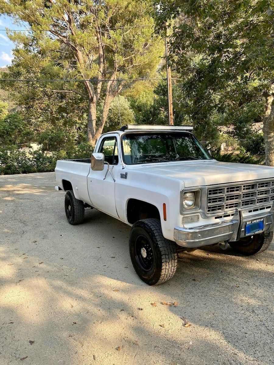 1975 Chevrolet K20 4WD 3/4 Ton Pickup Truck