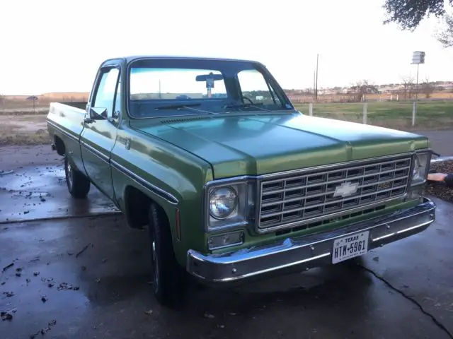 1975 Chevrolet C-10 white