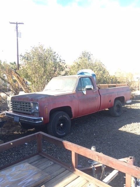 1975 Chevrolet Cheyenne tow package