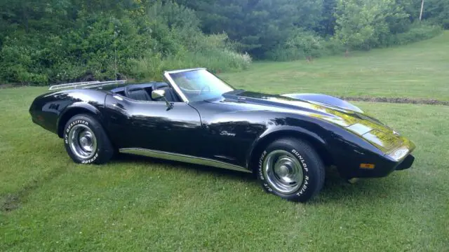 1975 Chevrolet Corvette Black