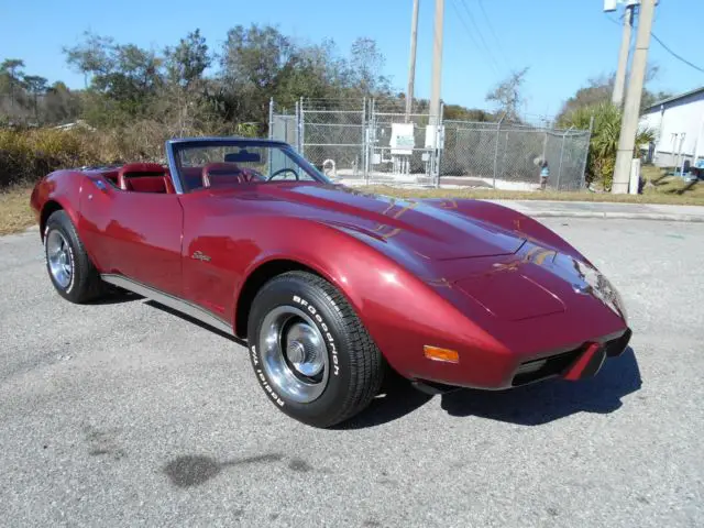 1975 Chevrolet Corvette Body Off Resto