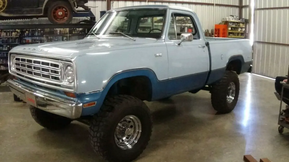 1975 Dodge Power Wagon Chrome Package