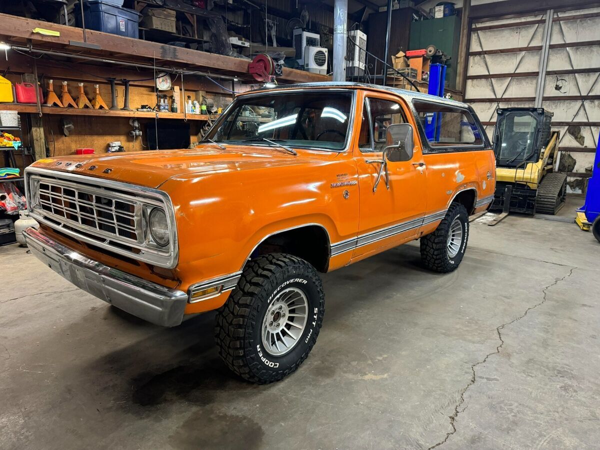 1975 Dodge Ramcharger Sports Edition