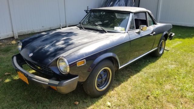 1975 Fiat 124 Spider