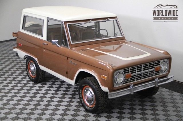1975 Ford Bronco Rare Ranger Edition! 53K ORIGINAL Miles!