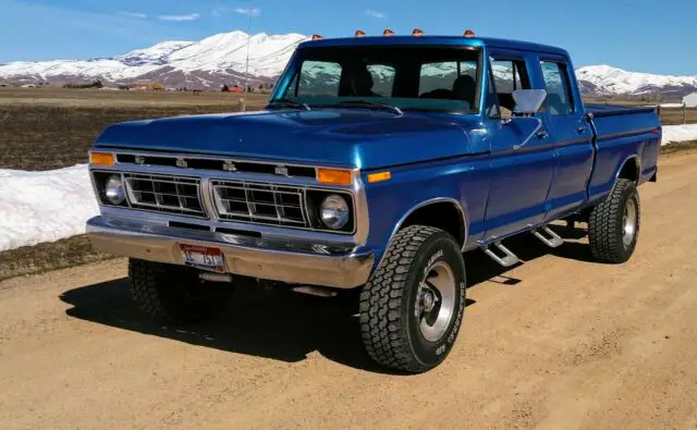 1975 Ford F-250 Custom Crew Cab 4x4